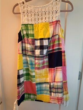 Lilly Pulitzer Multicolor Patchwork A-Line Skirt